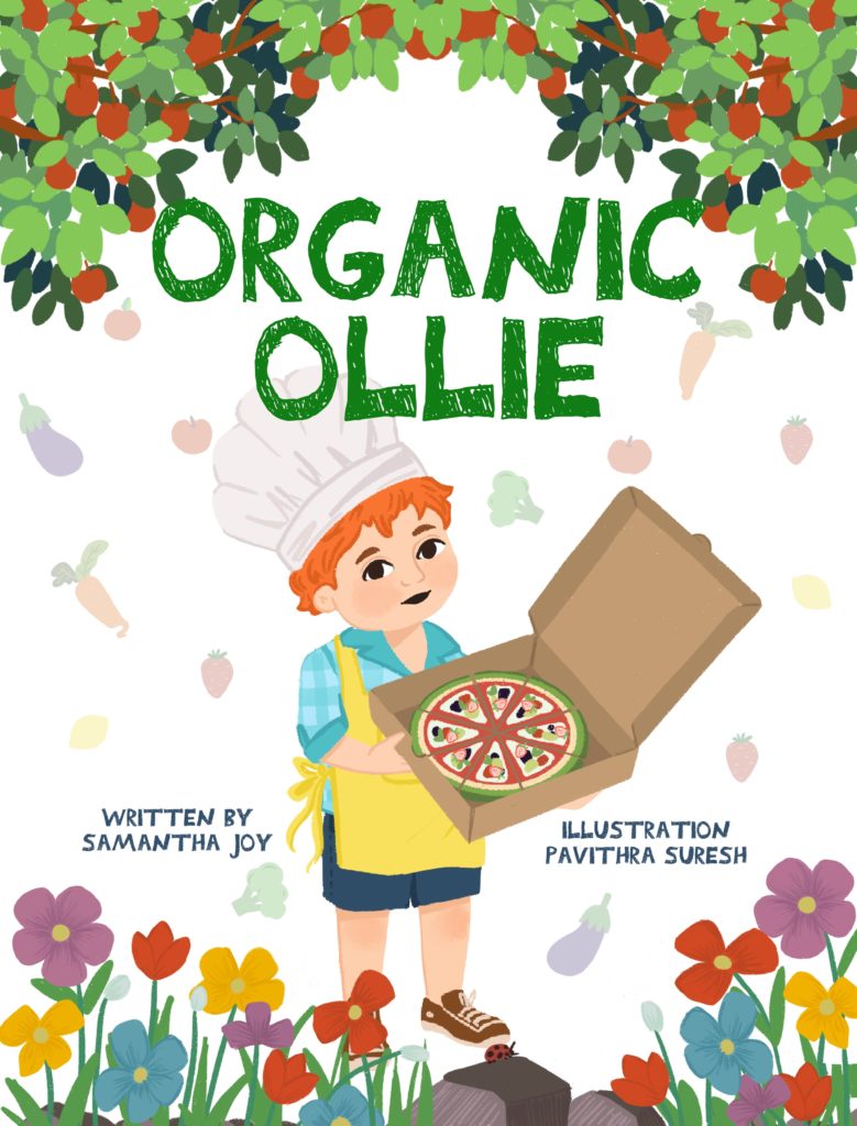 Organic Ollie children's book healthy eating